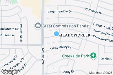 Map image of the property - 3309 Country Creek Ln