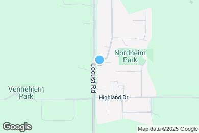 Map image of the property - 1302 Laurel Dr