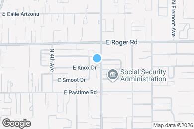 Map image of the property - 615 E Knox Dr