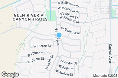 Map image of the property - 832 N 166th Ln