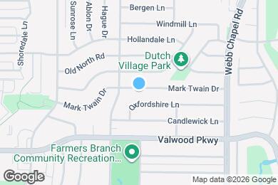 Map image of the property - 2928 Mark Twain Dr