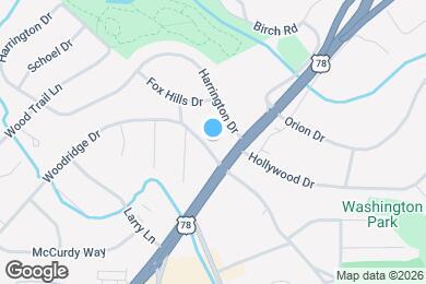 Map image of the property - 2670 Woodridge Dr