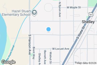 Map image of the property - 375 W Pine St