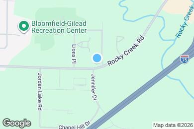 Map image of the property - 1769 Rocky Creek Rd