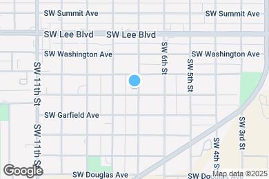 Map image of the property - 701 SW Monroe Ave