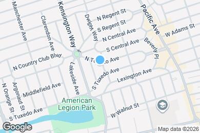 Map image of the property - 2225 Dwight Way