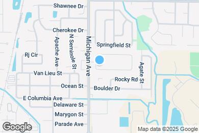 Map image of the property - 1313 Sierra Cir
