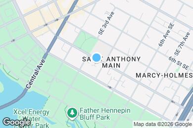 Map image of the property - 320 4th St SE