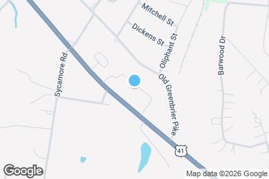 Map image of the property - Ridgewood at Greenbrier