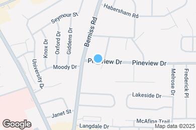 Map image of the property - The Retreat at Pineview