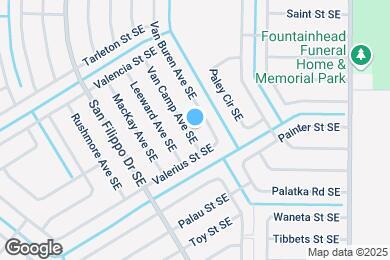 Map image of the property - 1563 Van Camp Ave SE
