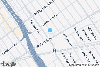 Map image of the property - 2349 S Bentley Ave