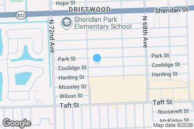 Map image of the property - 7001 Coolidge St