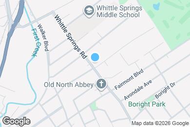 Map image of the property - 3702 Whittle Springs Rd