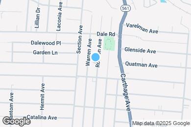 Map image of the property - 5423 Rolston Ave