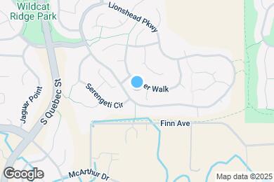 Map image of the property - 10538 Tiger Chase