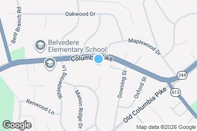 Map image of the property - 6505 Columbia Pike