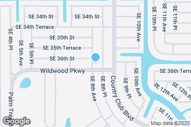 Map image of the property - 3607 SE 8th Ave