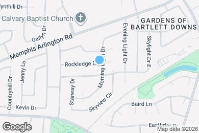 Map image of the property - 3511 Morning Light Dr