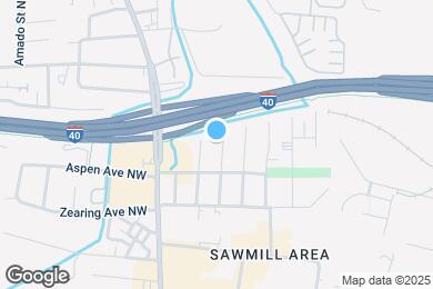 Map image of the property - 1021 21st St NW