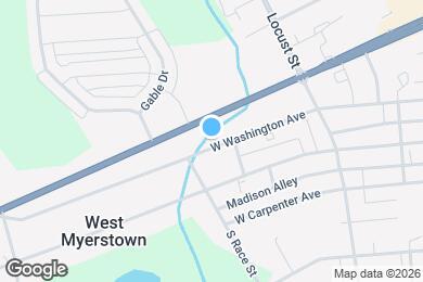 Map image of the property - 367 W Washington Ave