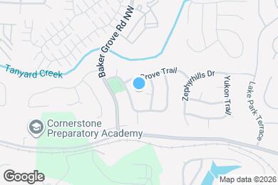 Map image of the property - 3276 Peach Ct NW