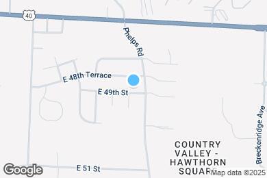 Map image of the property - 15312 E 49th St