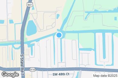 Map image of the property - 4500 SW 42nd Ter