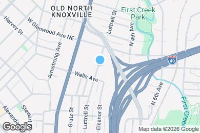 Map image of the property - 1224 Luttrell St