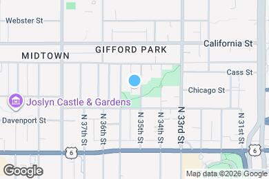 Map image of the property - 316 N 35th St