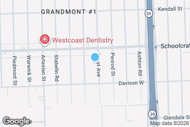 Map image of the property - This beautifully updated 2-bedroom, 1-bath single-family home is ready for move-in!