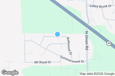 Map image of the property - 6477 Burkwood Dr