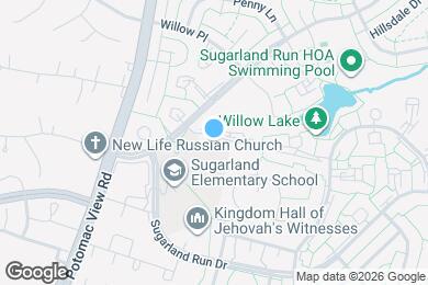 Map image of the property - 15 Sugarland Square Ct