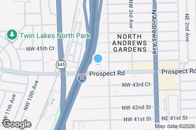 Map image of the property - 626 NW 45th St