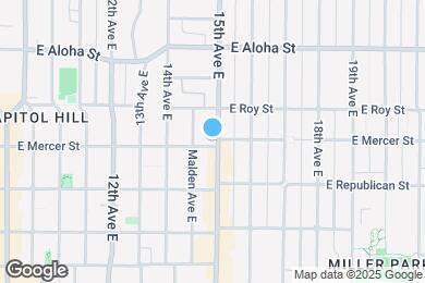 Map image of the property - The Fifteen - Modern Living Meets Capitol Hill Vibes at The Fifteen