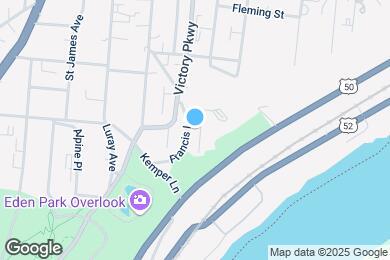 Map image of the property - 1201 Edgecliff Rd