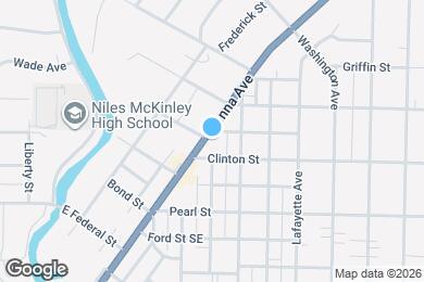 Map image of the property - 523 Vienna Ave