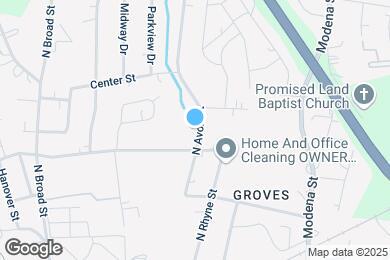 Map image of the property - 817 N Avon St