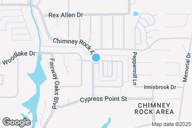 Map image of the property - 5501 Chimney Rock Rd