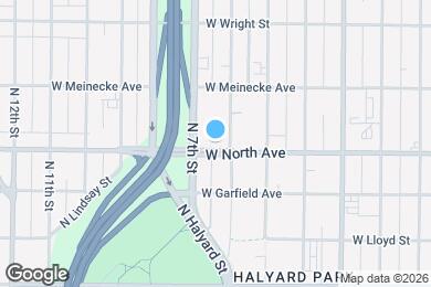 Map image of the property - Bronzeville Apartments