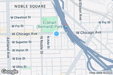 Map image of the property - 745 N Throop St