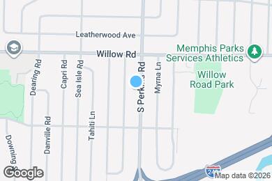 Map image of the property - 1749 S Perkins Rd