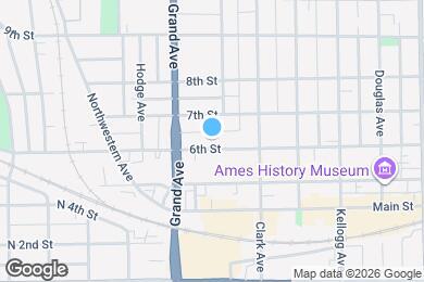 Map image of the property - 609 6th St