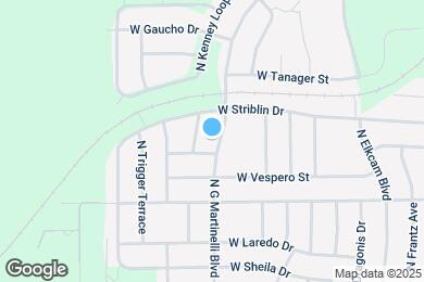 Map image of the property - 11146 N G Martinelli Blvd