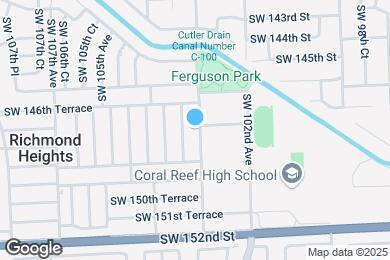 Map image of the property - 14720 SW 103rd Ave