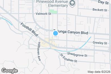 Map image of the property - 7147 Greeley St., Tujunga