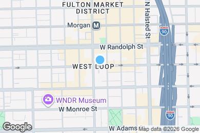 Map image of the property - 967 W Washington Blvd