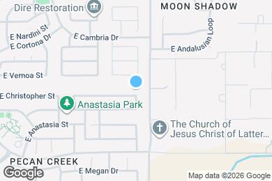 Map image of the property - 1750 E Christopher St