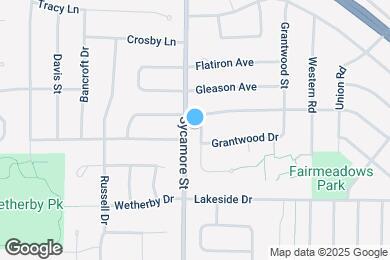 Map image of the property - 2111 Palmer Cir