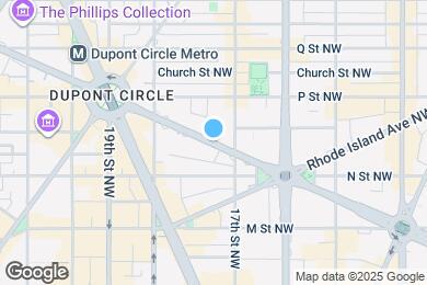Map image of the property - 1727 Massachusetts Ave NW